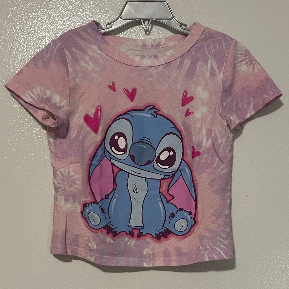 Old Navy Pink and Blue Character Tee